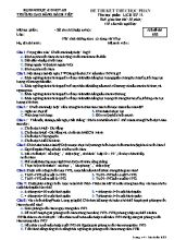 Đề thi kết thúc học phần Lịch sử 12 - Mã đề 628 - Trường Cao đẳng Bách Việt